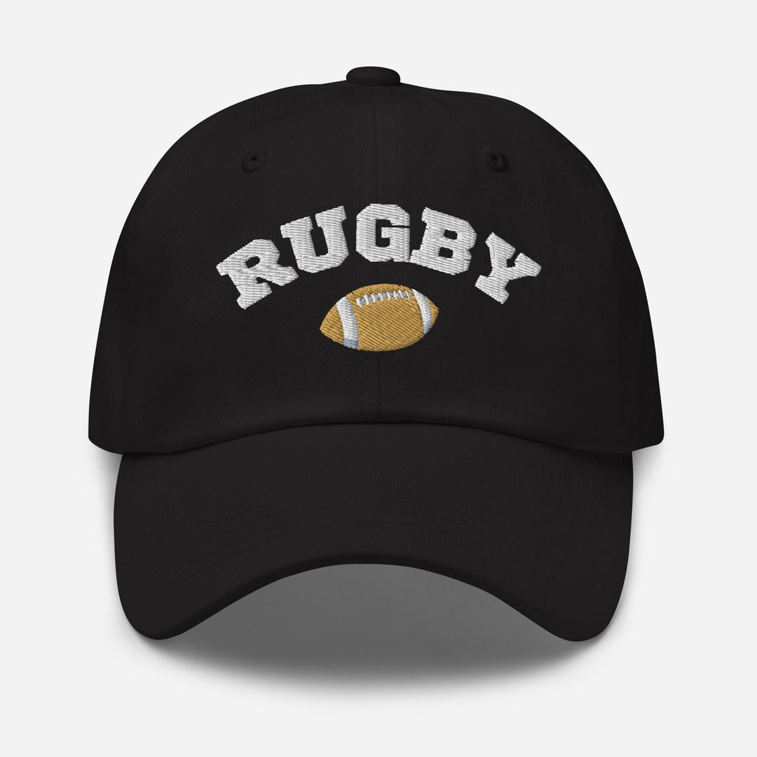 Mit Rugby Cap Embroidered Rugby Cap Premium Rugby Gifts Unstructured Dad Hat Curved ...
