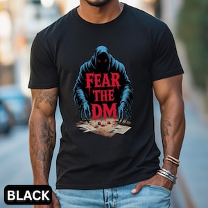 Fear The DM Shirt, Dungeons and Dragons RPG T-Shirt