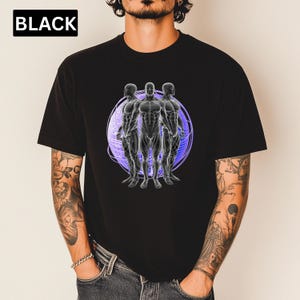 Cyberpunk Gamer Tee Futuristic AI Art Shirt Cybernetic Sci Fi T-shirt Digital Tech Tshirt