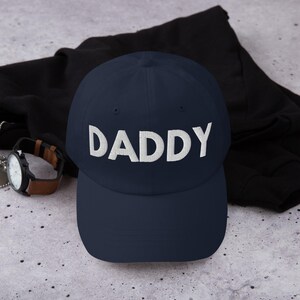 Daddy Baseball Cap Fathers Day Gifts Embroidered Gay Daddy Hat LGBT Pride Hat Alpha Male Cap Gift Idea For Dad Adjustable Strap Curved Visor