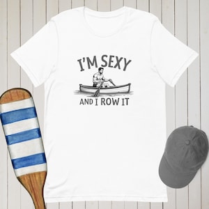 Lustiges Ruder-Shirt Ruder-T-Shirt für Männer Row Crew Team T-Shirt Wassersport-Enthusiast-T-Stück Geschenke für Ruderer