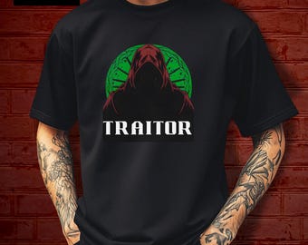Traitors Shirt Red Cloak Tshirt TV Show Gift Spooky T-shirt Gift For Fan Of The Traitors TV Show