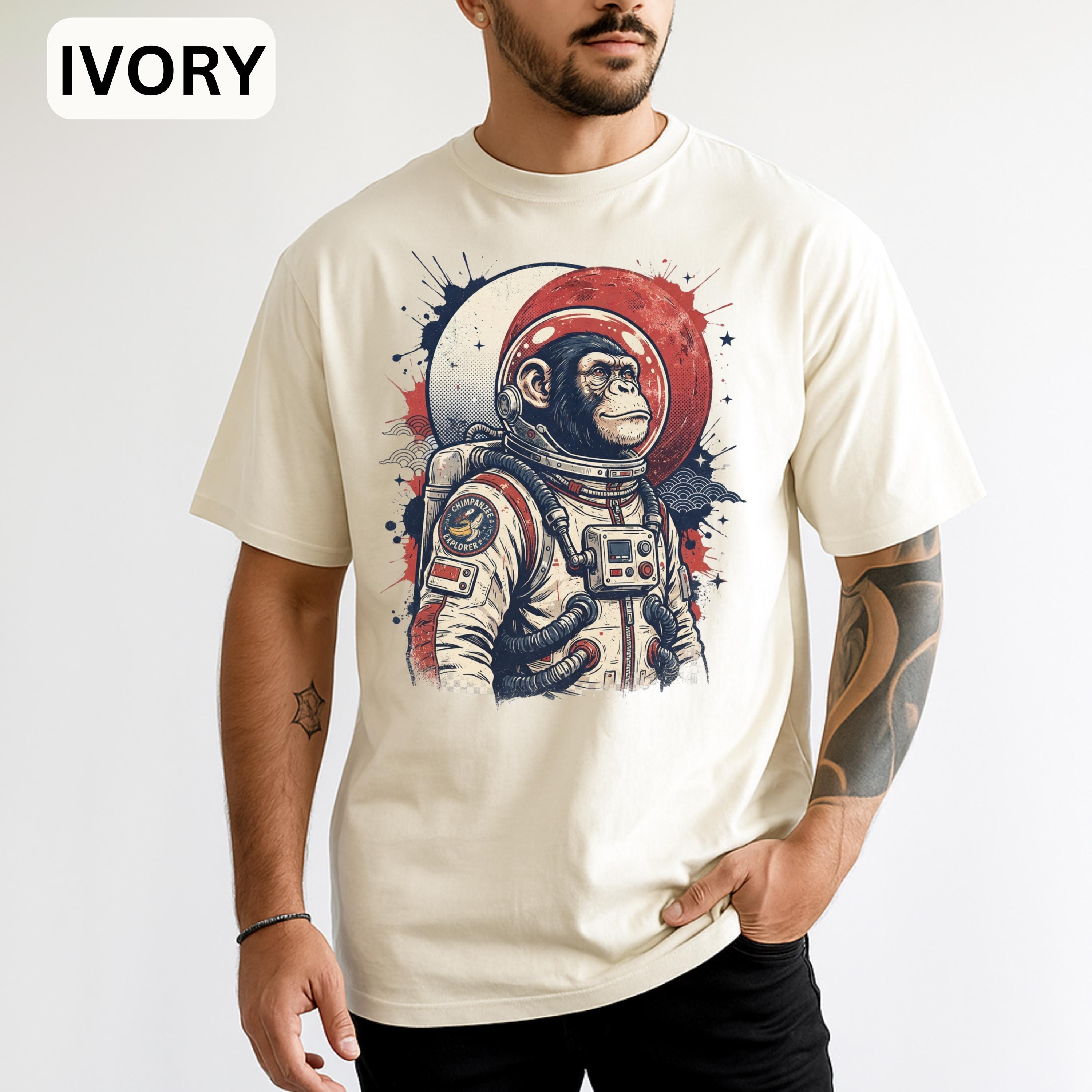 Space Chimp T Shirt - Etsy