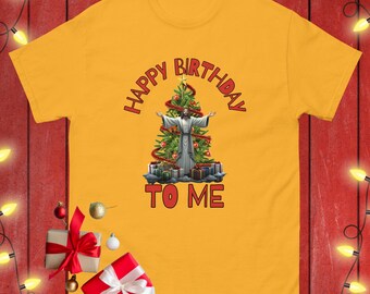Christmas Jesus Shirt Happy Birthday Christ Tshirt Novelty Xmas T-shirt