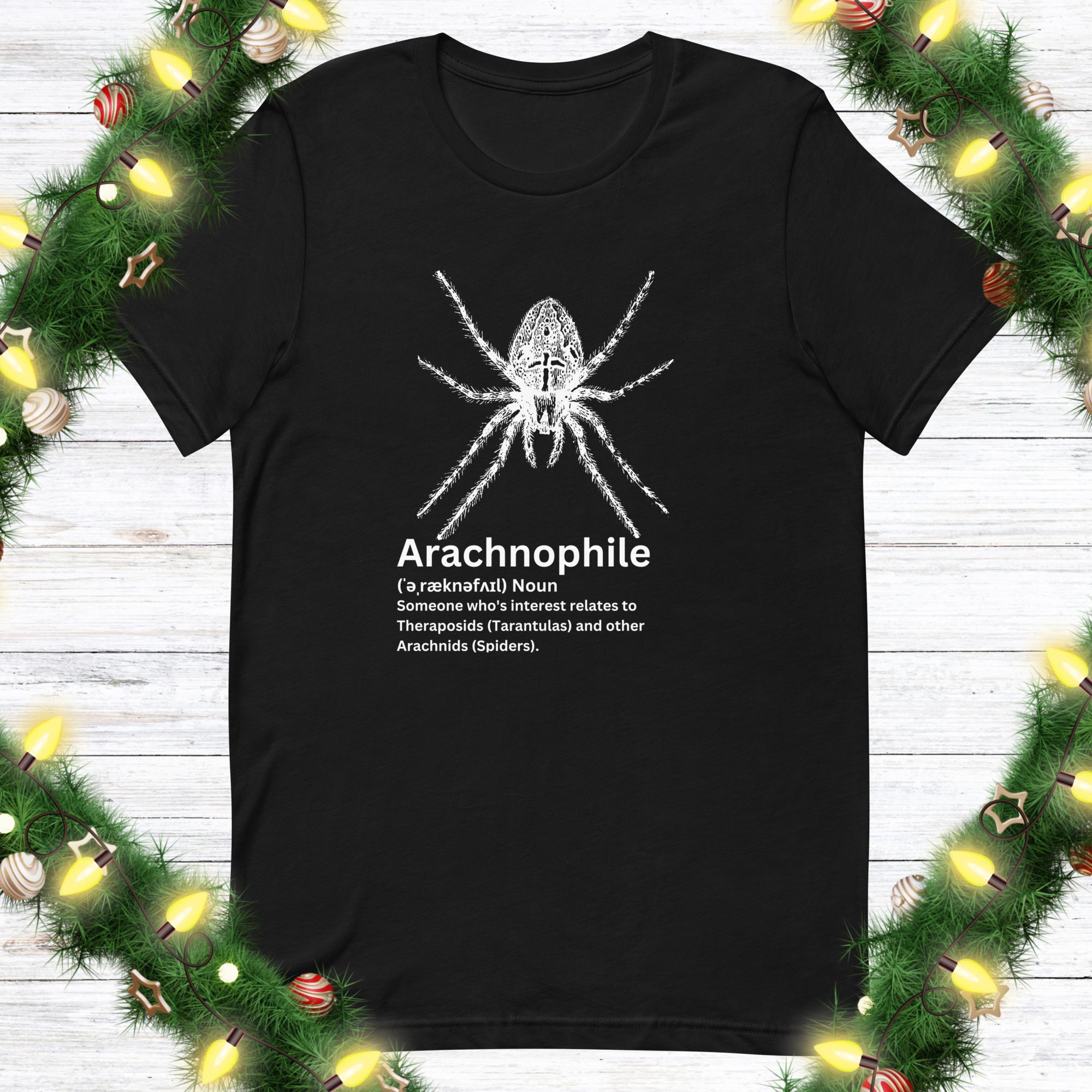 クモ好きの方への誕生日プレゼント、クモのペットのシャツ、クモの