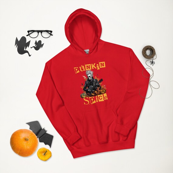 Funny Punk Hoodie Punkin Spice Sweatshirt Pumpkin Spice Shirt