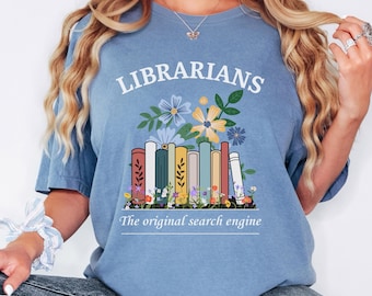 Camiseta de biblioteca con colores cómodos, divertida camiseta de ratón de biblioteca, regalos de lectura para lectores, divertida camiseta literaria, camiseta del club de lectura