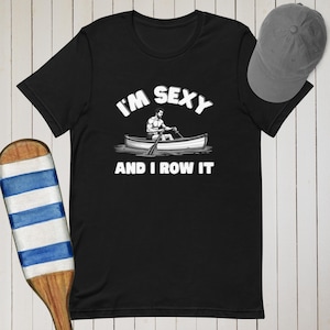 Lustiges Ruder-Shirt Ruder-T-Shirt für Männer Row Crew Team T-Shirt Wassersport-Enthusiast-T-Stück Geschenke für Ruderer
