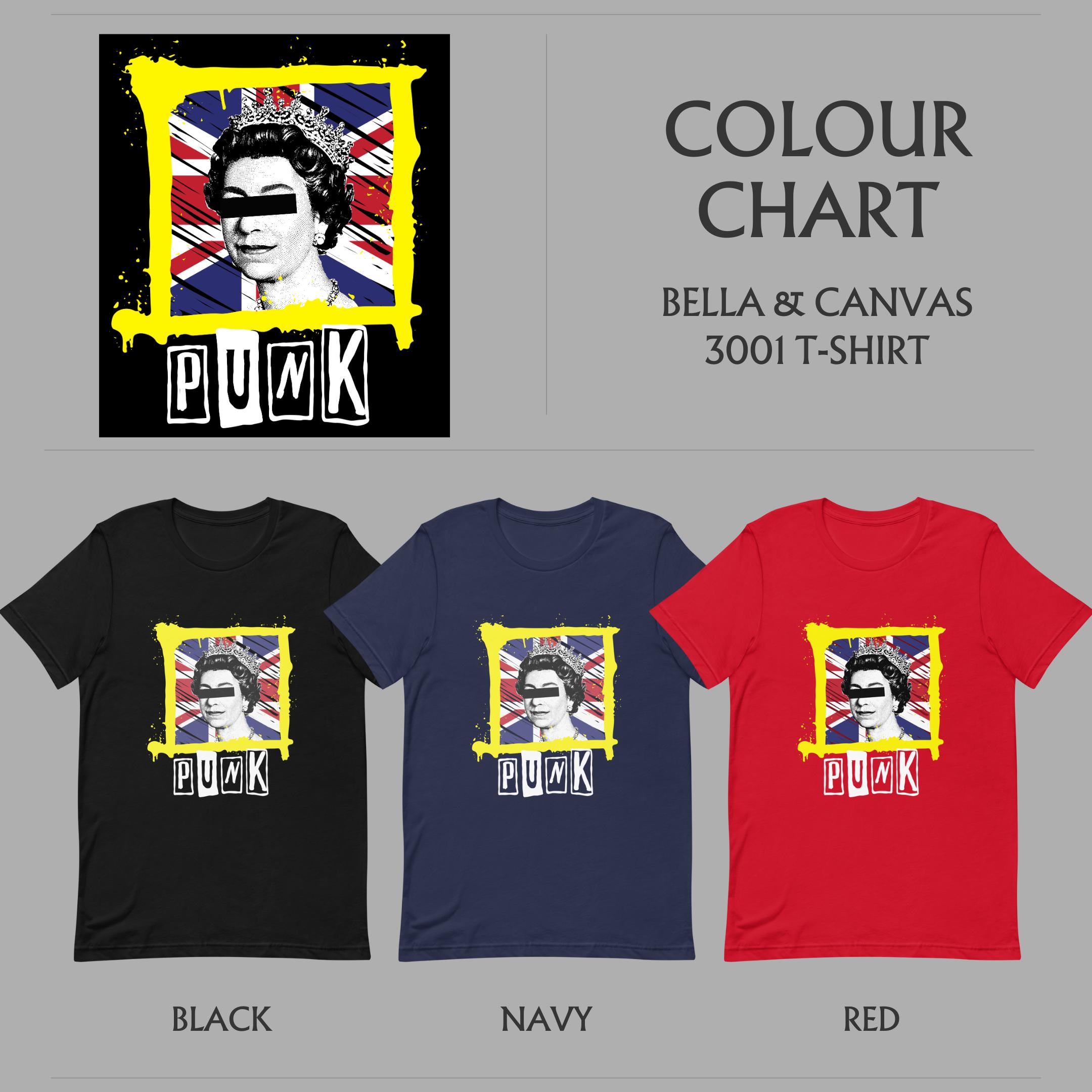 Punk Queen Union Jack T-shirt: British Rock Music Tee - Etsy UK