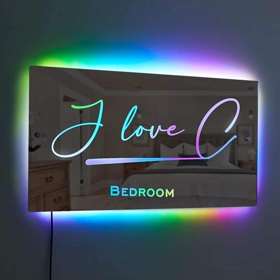 Acrylic Name Sign Custom Acrylic Sign Custom LED Signs Light up Sign