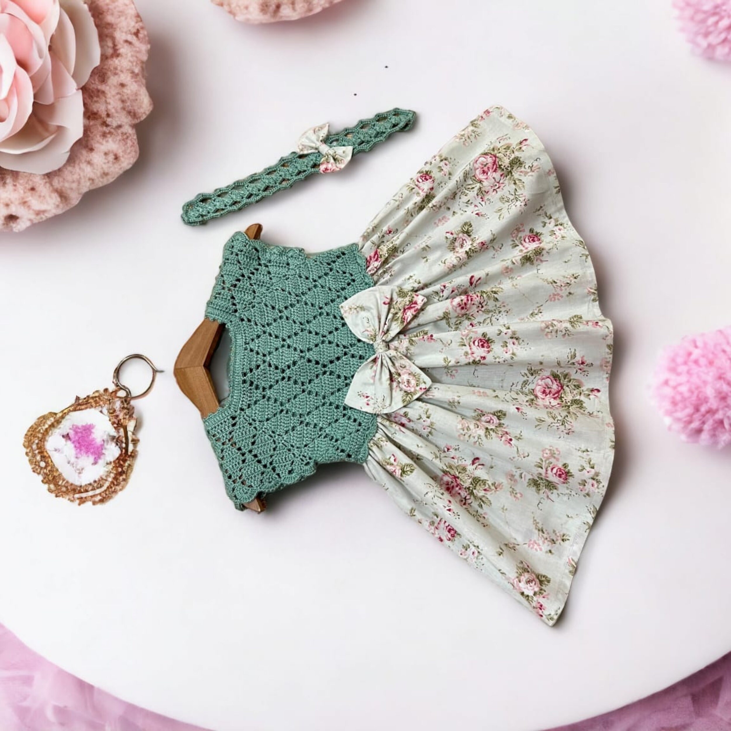 Knit Cotton Classy Girl Dress main image 1