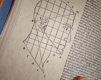 De Divina Proportione - Luca Pacioli, with drawings by Leonardo da Vinci