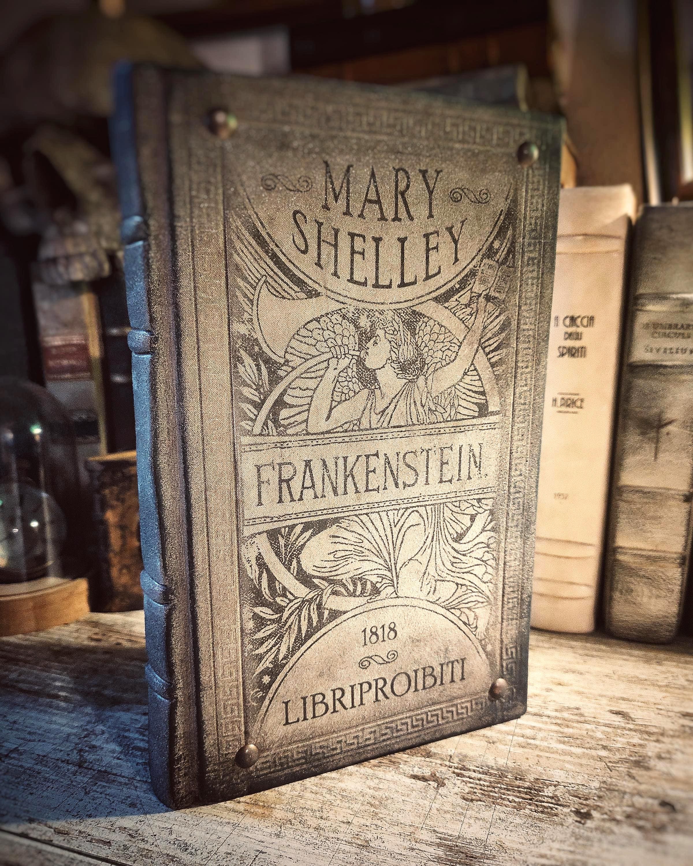 FRANKENSTEIN, or the Modern Prometheus, by Mary Shelley - gothic horror fiction