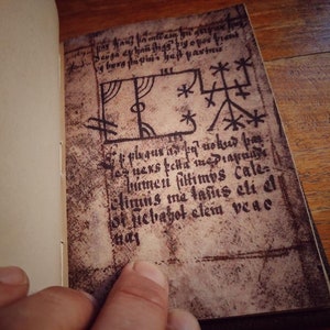 Galdrabok Rauoskinna - Grimoire of black magic (circa 17th century)