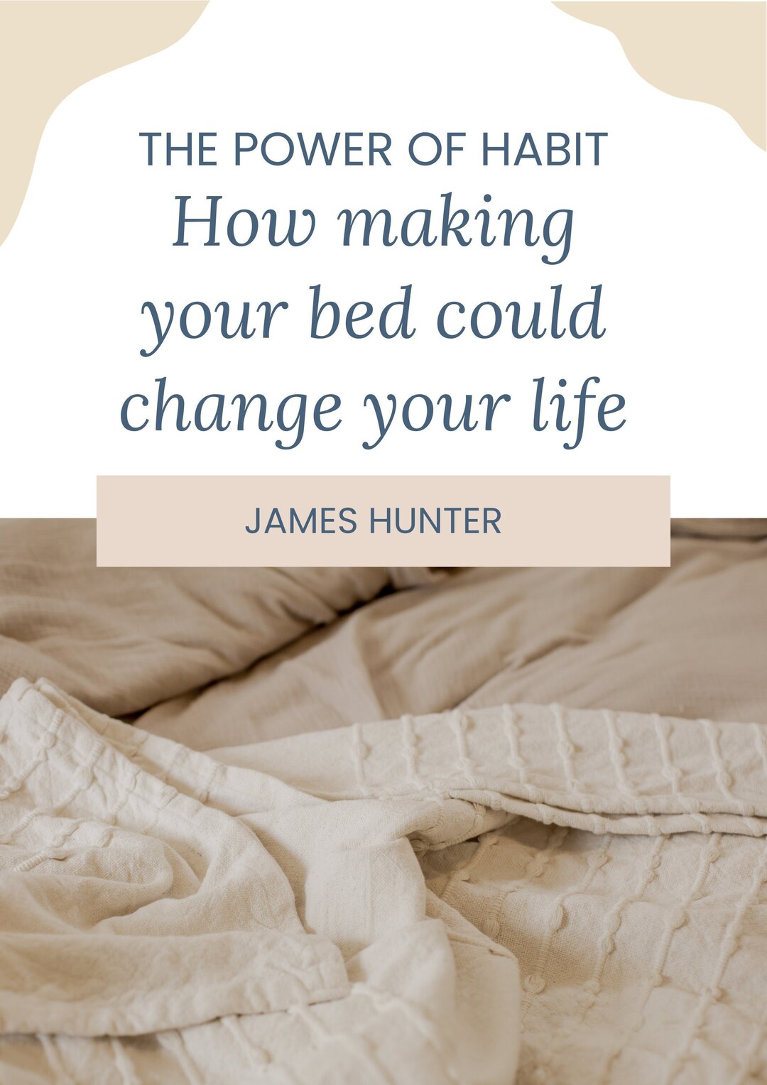 The Power of Habit How Making Your Bed Could Change Your Life Etsy