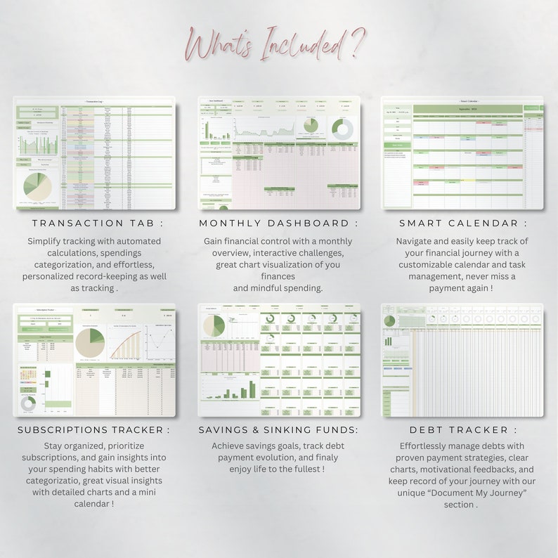 Ultimate Monthly Budget Tracker, Google Sheet (digital Download) - Etsy