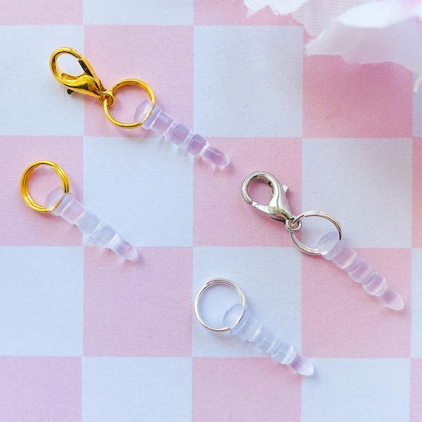 Stofplug add-on voor bedels, AUX-poortplug voor switch gamingcontroller, doe-het-zelf oortelefoon audio-aansluiting, gouden of zilveren karabijnsluiting