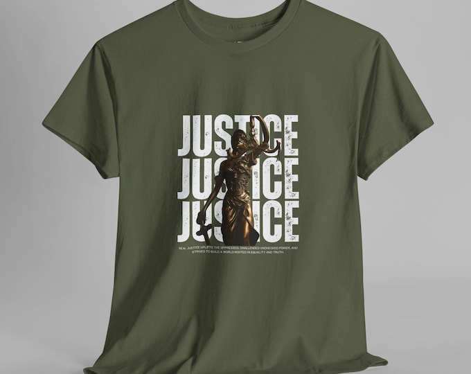 Featured listing image: SCH2500146 | Justice Women's Heavy Cotton Tee