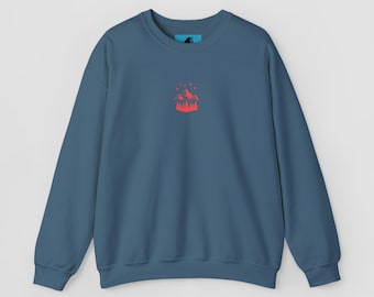 Embroidered Mountain Sweatshirt