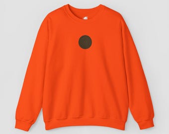 Woven Patch Crewneck Sweatshirt