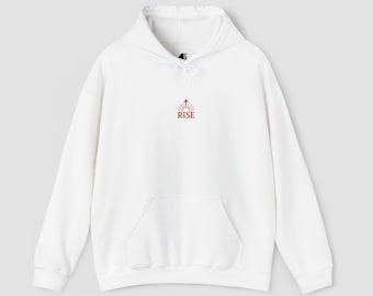 "RISE" Embroidered Hoodie