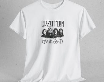 SCH-M212 | Vintage Led Zeppelin Heavy Cotton Tee