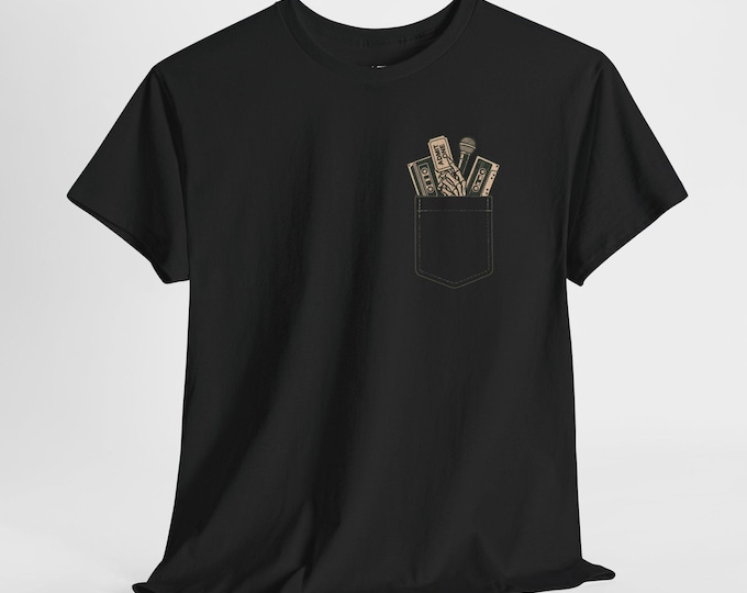 SCH-M213 | Men's Vintage Pocket Style Heavy Cotton Tee