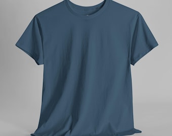 SCH2500145 | Women's Indigo Blue Heavy Cotton Tee
