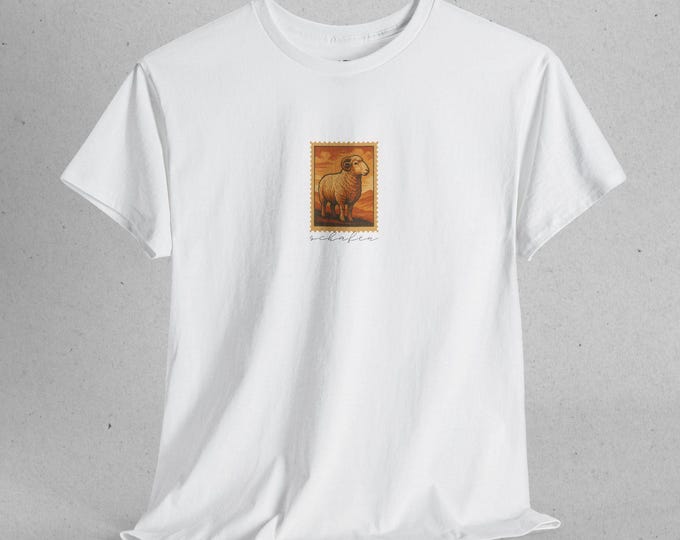 SCH-M201 | Men's Heavy Cotton Vintage Animal Art Tee
