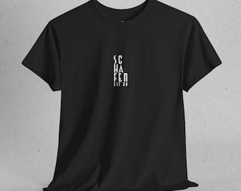 SCH2500111 | Men's Minimalist Schafen Est 24 Tee