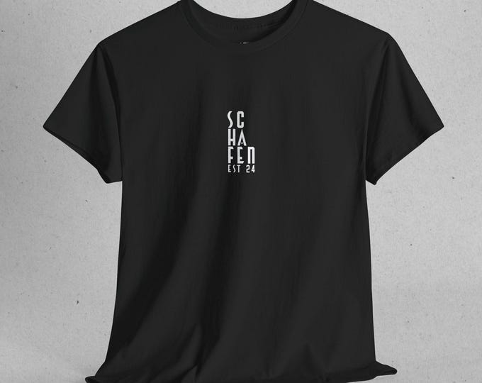 SCH-M208 | Men's Minimalist Schafen Est 24 Tee