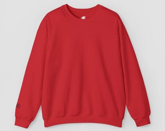 Red Crewneck Sweatshirt
