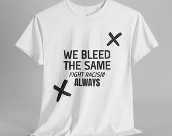 SCH2500148 | Fight Racism Theme Tee