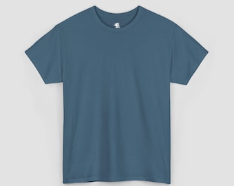 SCH-W319 | Women's Indigo Blue Heavy Cotton Tee