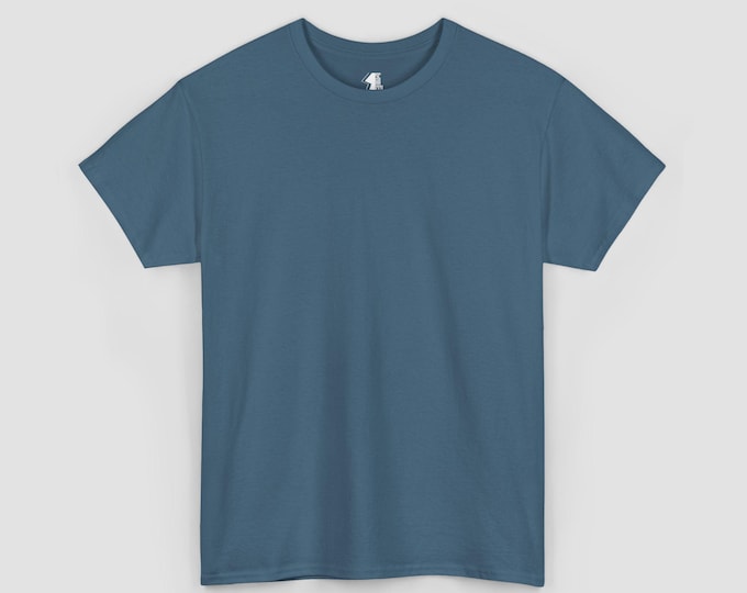 SCH-W319 | Women's Indigo Blue Heavy Cotton Tee
