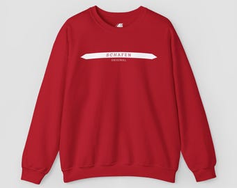 Schafen Original Minimalist Black Crewneck Sweatshirt