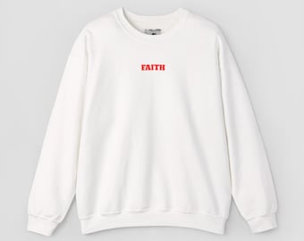 White Crewneck Sweatshirt