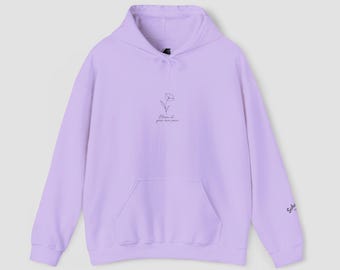 Lavender Women Hooded Sweatshirt