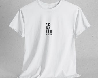 SCH2500104 | Men's Minimalist Schafen Est 24 Tee