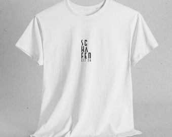 SCH2500107 | Women's Minimalist Schafen Est 24 Tee