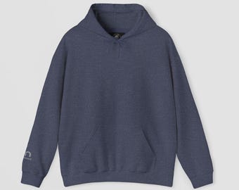Blank Navy Hooded - Winter Warmth Capsule