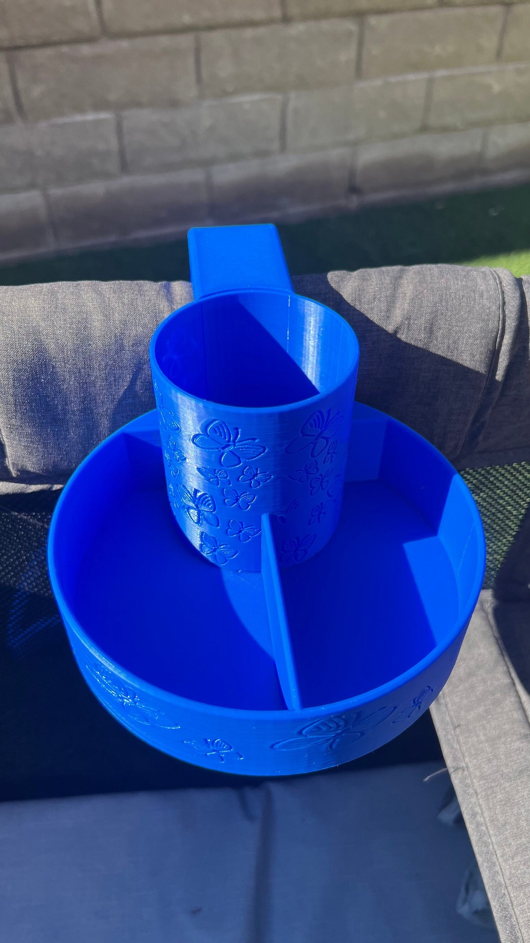Customizable 3D Printed Cup Holder tray Sold Separately for Etsy