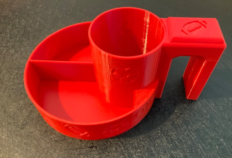 Sports 3D Printed Cup Holder/snack Full Tray Set W4 Series for