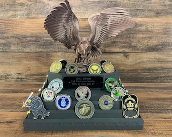 American Bald Eagle Pyramid Coin Holder