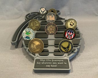 Grenade Coin Holder