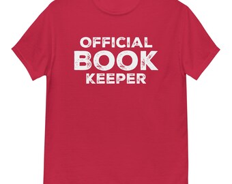 Book Keeper officiel - T-shirt classique unisexe par Llama Wrangler