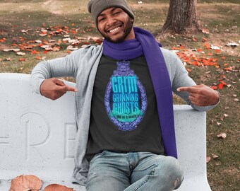 Grim Grinning Ghosts Unisex Halloween T-Shirt