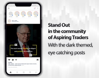Handel mit Motivationszitaten - Instagram Post Vorlagen, Canva Bearbeitbar (Digitaler Download)