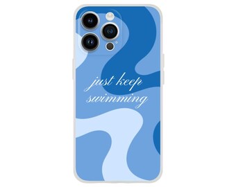 Just keep swimming - Flexi Case Handyhülle