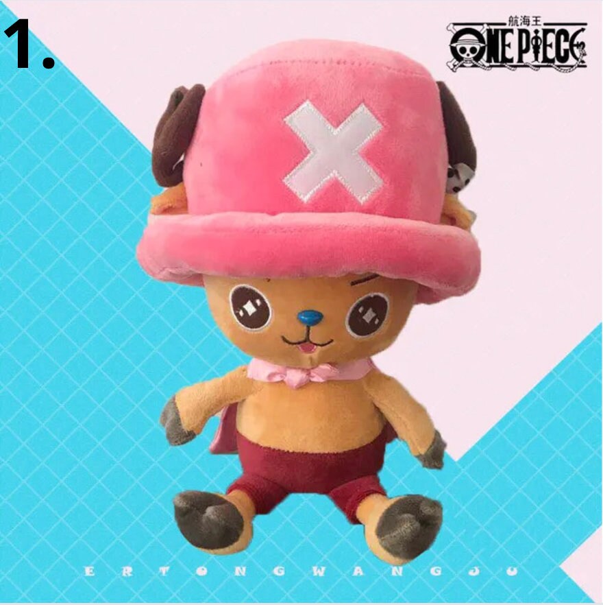 One Piece Anime Toy Tony Chopper Plushie L Anime Soft Toys Etsy